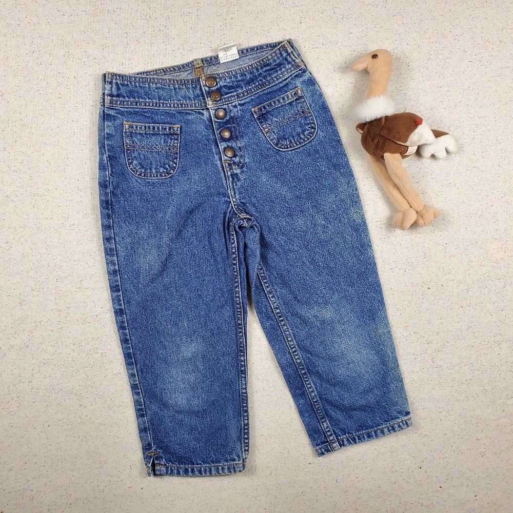 Vintage Y2k Levi's Denim Capri Pants Kapris girls Kids 10 Petite Womens